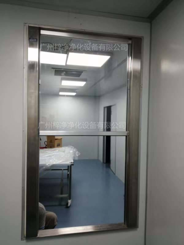 单门升降电动传递窗安装现场 单门升降电动传递窗安装现场