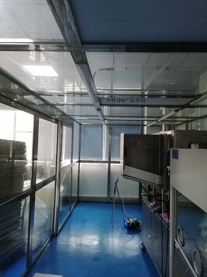 净化棚安装检测现场实拍图 净化棚安装检测现场实拍图